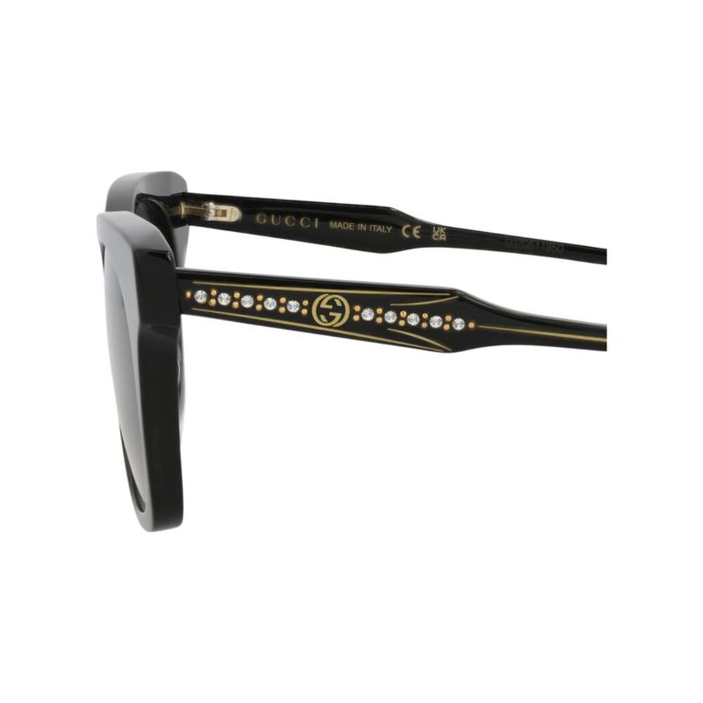 Gucci Cat Eye-Frame Recycled Acetate Sunglasses Black Womens - Picture 4 of 6